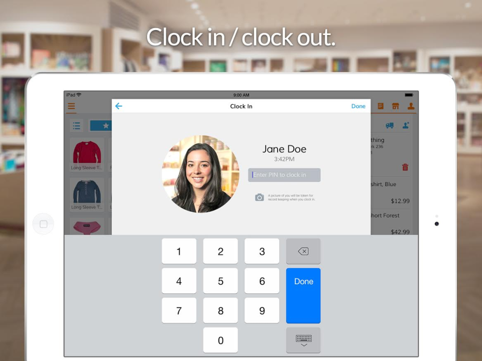 screenshot of Bindo POS